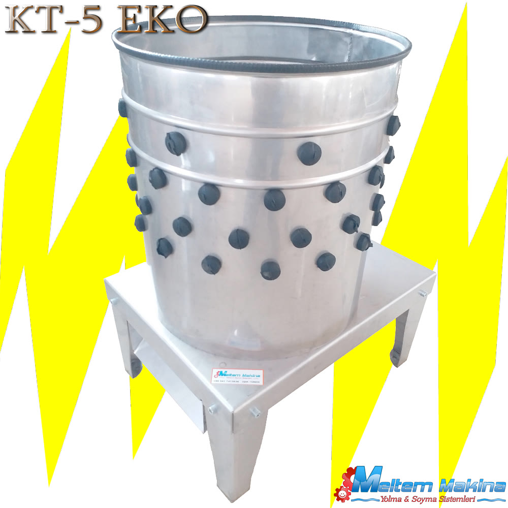 KT5 EKO TEK TAVUK TÜY YOLMA MAKİNESİ KT5 EKO TEK TAVUK TÜY YOLMA MAKİNESİ