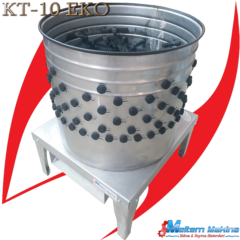 KT10 EKO TAVUK ÖRDEK HİNDİ TÜY YOLMA MAKİNESİ