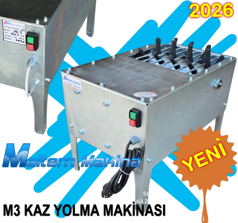 M3 Kaz Yolma Makinesi
