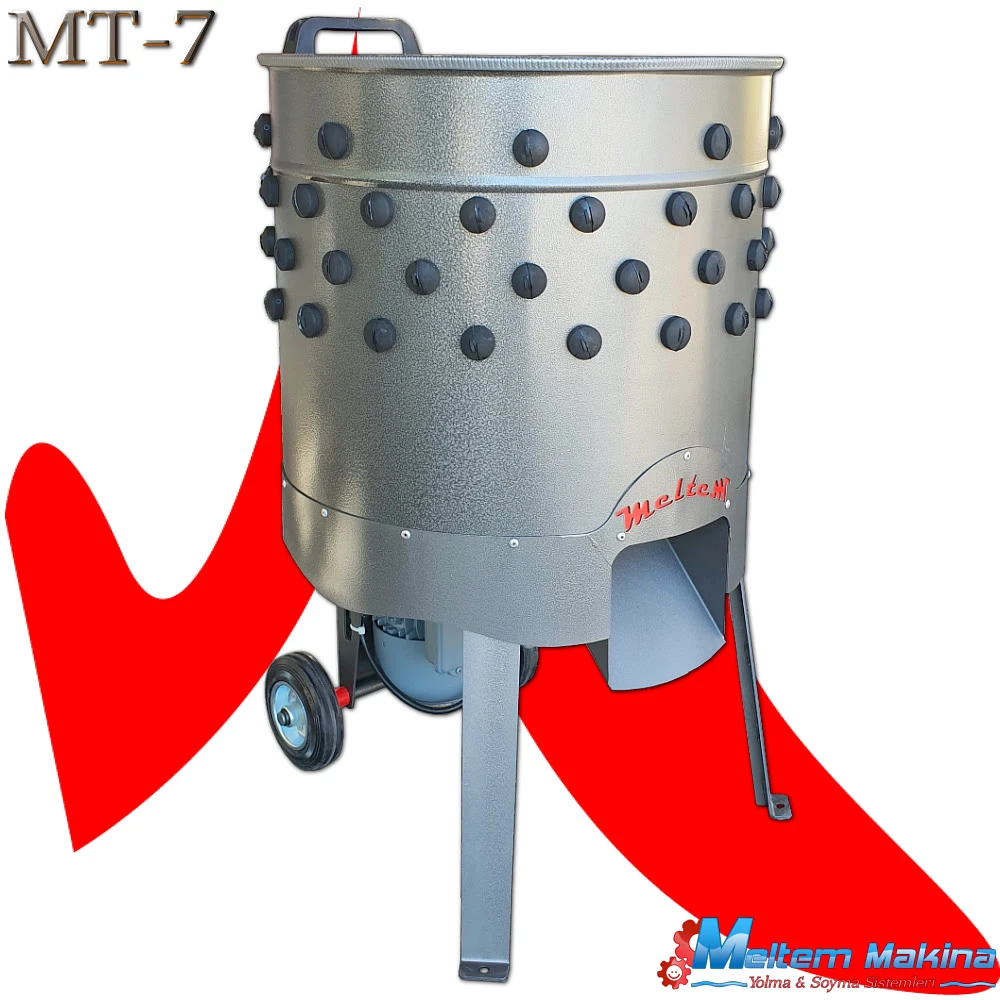 MT-7 İKİ TAVUK TÜY YOLMA MAKİNESİ